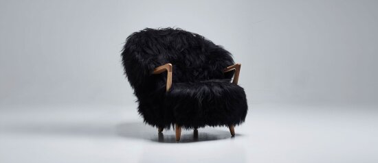 Fluffy lounge chair er et av produktene møbelprodusenten Eikund håper vil treffe det tyske markedet.
