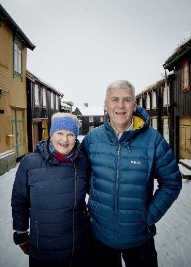 Ekteparet Rolf Schjølberg og May Kristin Knutsen driver og eier Røros Produkter.