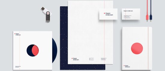 Projektet Espen Andersen –  Identitet og nettside er vinner av DOGA-merket 2019.