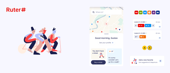 Ruters nye reisetjeneste