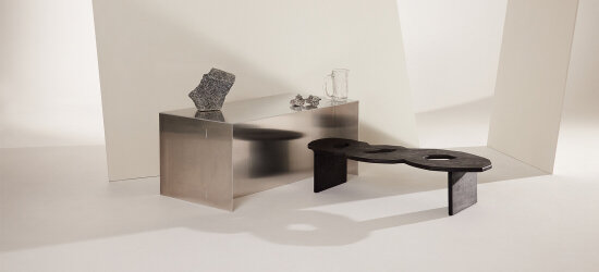 Matter by Norwegian Presence_Aluminium by Hydro_Stone, Larvikite, by Lundhs_Glassjug, Vannfall by Nedre Foss_Table, Brent by Poppy Lawman–Hooks, Polyp 1-14 by Henrik Ødegaard_web.jpg