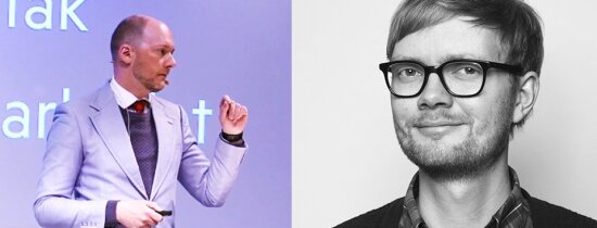 Kollasj av Fredrik Matheson og Einar Sneve Martinussen