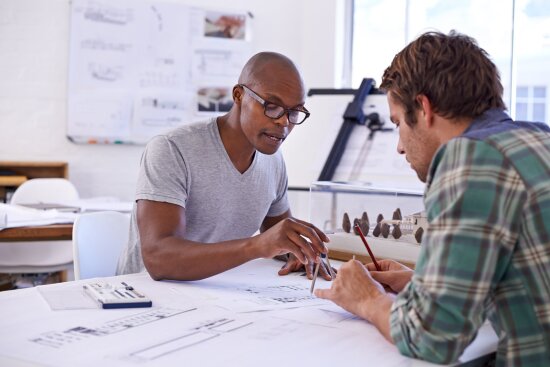 architects working on a project