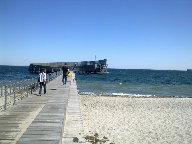 Accessible pier