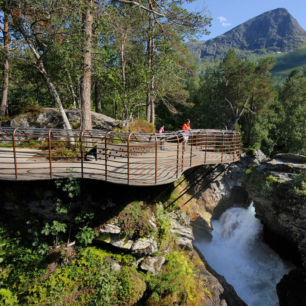 Norwegian Scenic Routes, viewing platform by Jensen & Skodvin Arkitektkontor_credit_Jarle Wæhler_and_Statens vegvesen
