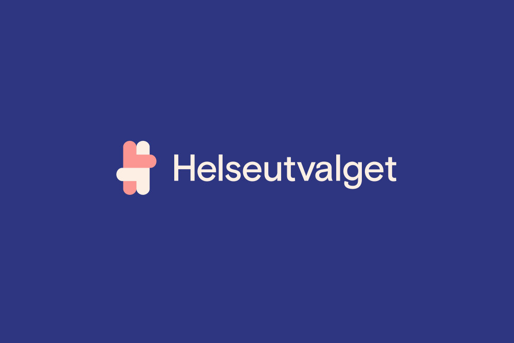 Helseutvalget og Bielke+Yang mottar DOGA-merket for ny logo og grafisk profil. 