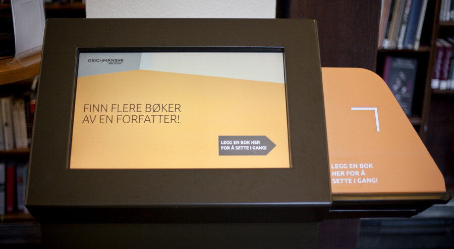 Med aktive hyller viser Deichmanske bibliotek hvordan det fysiske og digitale kan berike hverandre.
