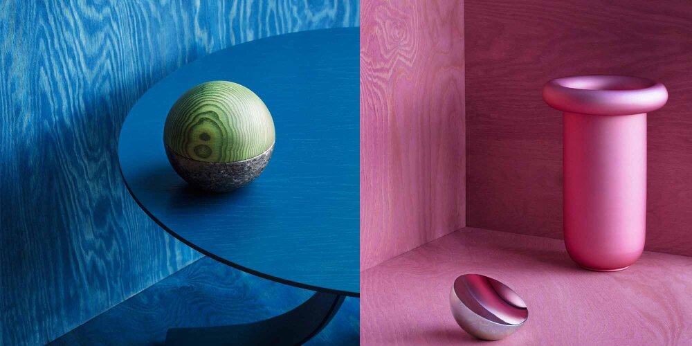 I utstillingen finner man blant annet produkter fra Kim Thomé, Bjørn van den Berg, New Works, Kristine Bjaadal, Anderssen&Voll og Fjordfiesta.